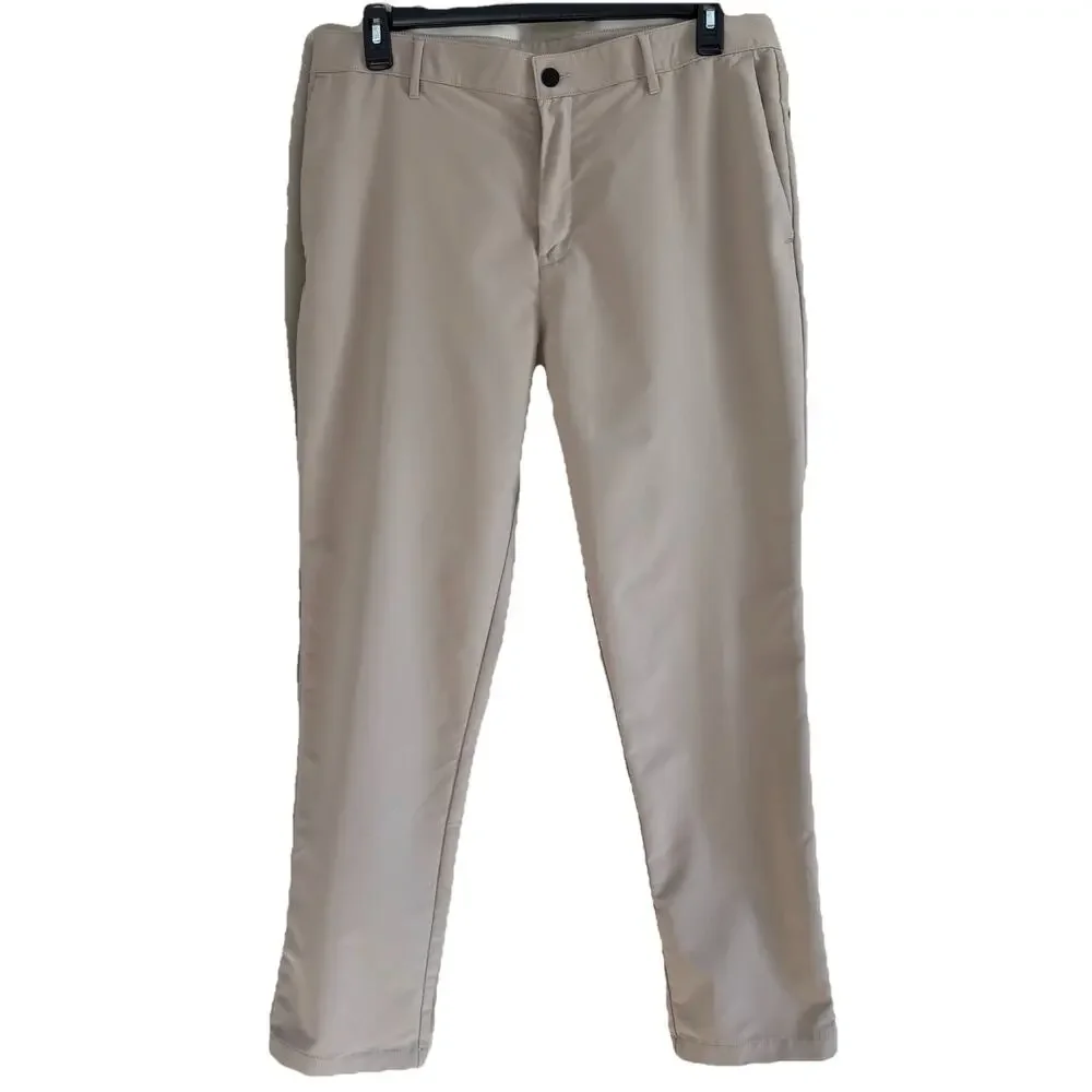 Banana Republic Men’s Flat Front Performance Stretch Slim Fit Pant 38x30.5